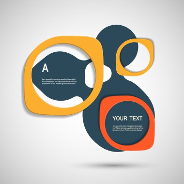 soyut renkli şekiller arka plan