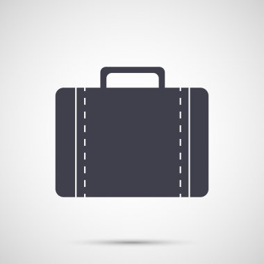 Basit tasarım vektör simgeler bavul