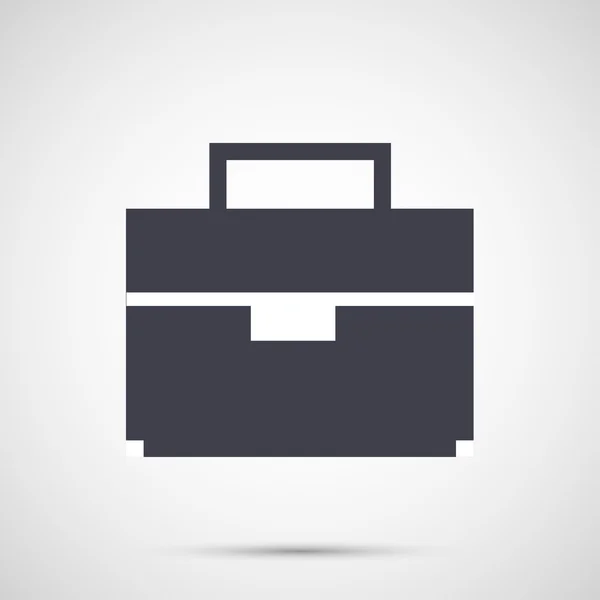 Einfaches Design Vektor Icons Koffer — Stockvektor