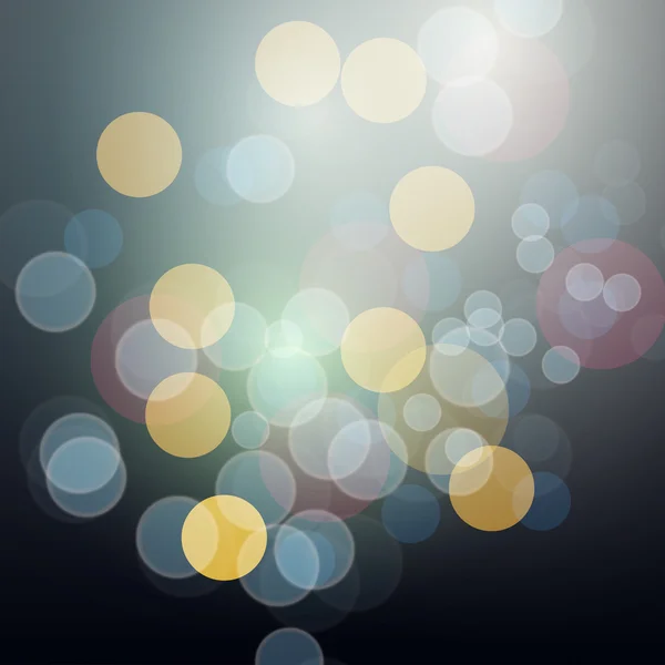 Vector abstracto moderno fondo bokeh — Vector de stock