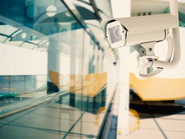 gözetim sistemi içinde modern ofis binası