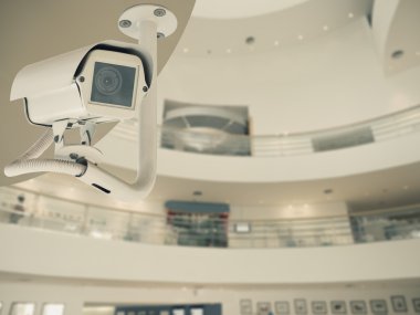 gözetim sistemi içinde modern ofis binası