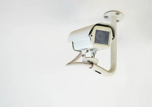 Telecamera cctv installata a soffitto nel sistema di sicurezza interno — Foto Stock