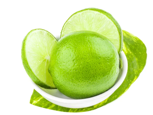 Limone è un frutto succoso acido, messa a fuoco accatastamento aggiunto — Foto Stock