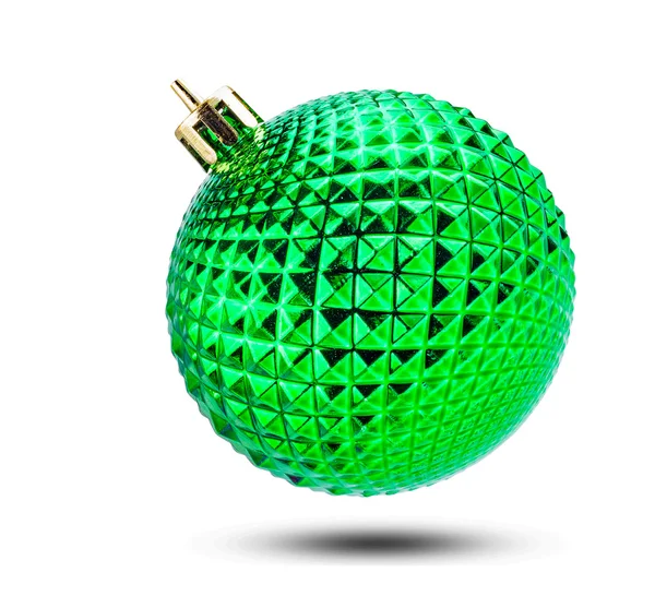 Bela bola ornamental isolado no fundo branco, empilhamento — Fotografia de Stock