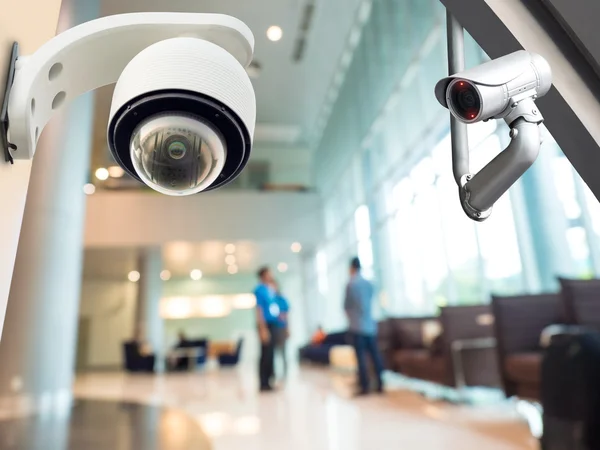 Cámara CCTV de seguridad o sistema de vigilancia — Foto de Stock