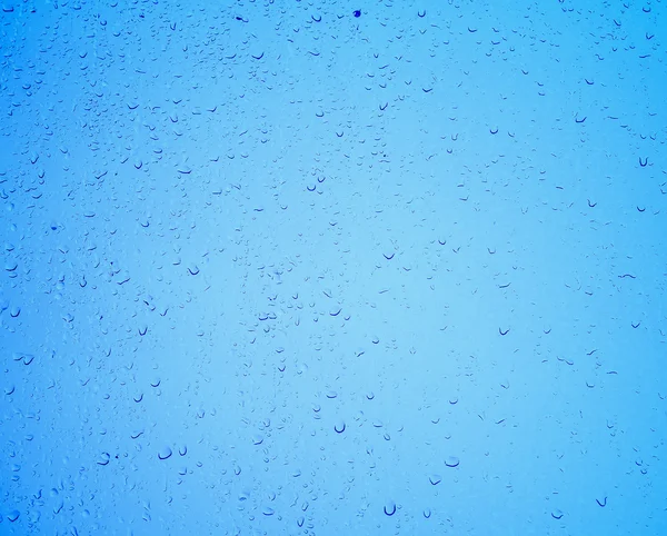 Yağmur damlacığı penceresinde — Stok fotoğraf