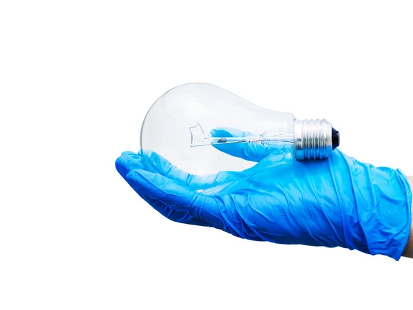 Incandescence light bulb isolated on white — Stock Photo, Image