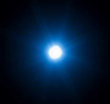60mm lens flare siyah arka plan üzerine