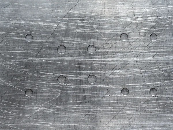 Zgârieturi pe fundal textură din aluminiu — Fotografie, imagine de stoc