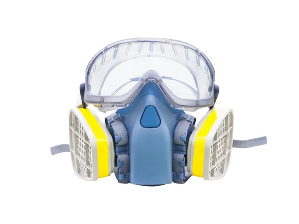 Máscara de guante y gafas, dispositivos de protección —  Fotos de Stock