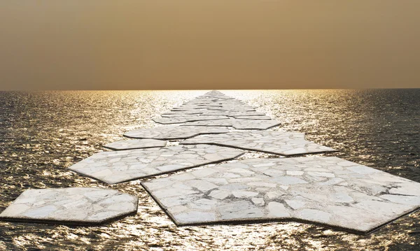 Abstract steps way of stone — Stock Photo, Image