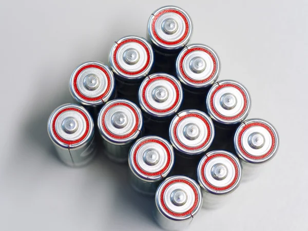 Группа коммерческой первичной батареи — стоковое фото