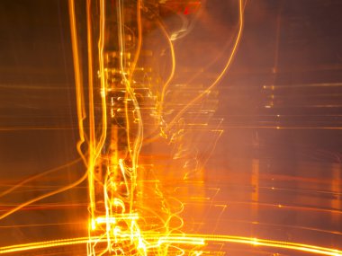 uzun explosure ışık soyut çizgi 