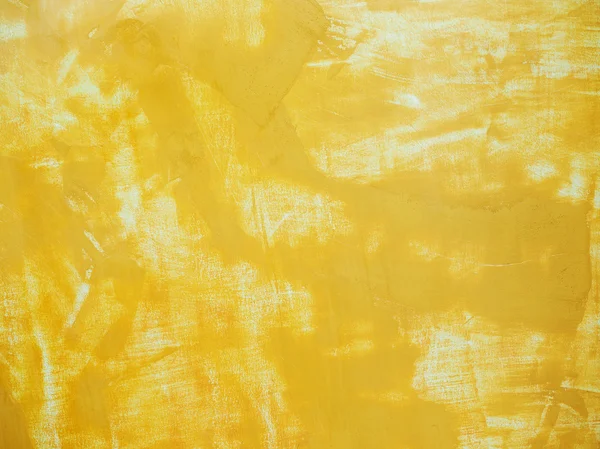 Wall painted by yellow color — Stock Photo, Image