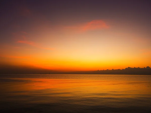 色彩斑斓的日落天空背景 — 图库照片