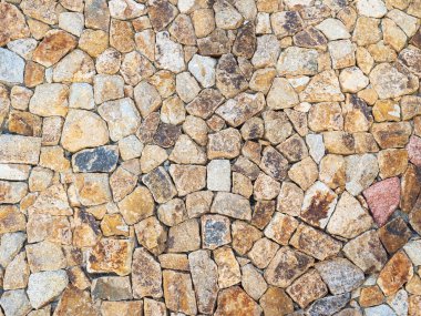 vintage tarzı duvardaki kaya taşları