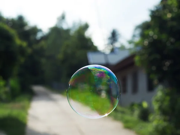 Többszínű buborék felületén — Stock Fotó