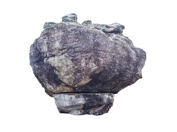 Grande roccia arenaria in natura isolata — Foto Stock