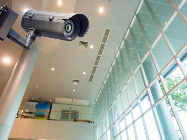 Security CCTV camera or surveillance system — Stock Photo, Image