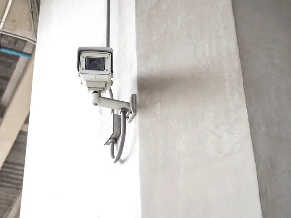 CCTV para el sistema de protección en el poste — Foto de Stock