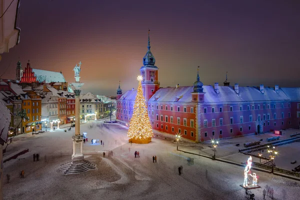 Warsaw Poland Aerial View City — Stock Photo, Image