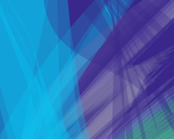 Banner de fondo de vector abstracto colorido, líneas de onda transparentes — Vector de stock