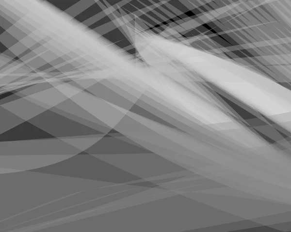 Monokromt vit abstrakt vektor bakgrund, grå transparent våg — Stock vektor