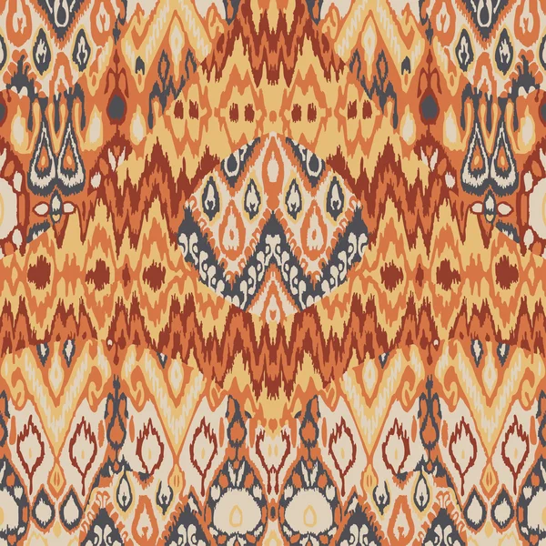 Alfombra tribal étnica, envoltura de tela de patrón a cuadros, impresión de baldosas de piso, vector de fondo abstracto vintage piel, garabatos patrón de dibujo a mano de cuero étnico — Vector de stock