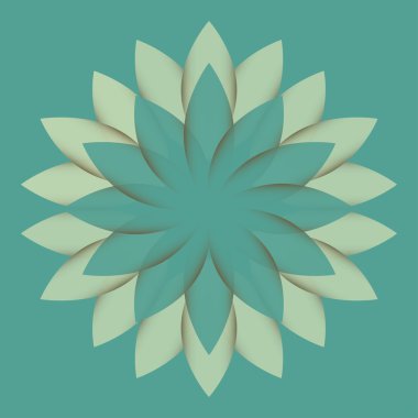 Güzel Lotus çiçek renk Heey vektör