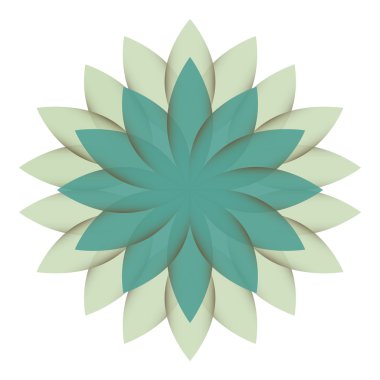 Güzel Lotus çiçek renk Heey vektör