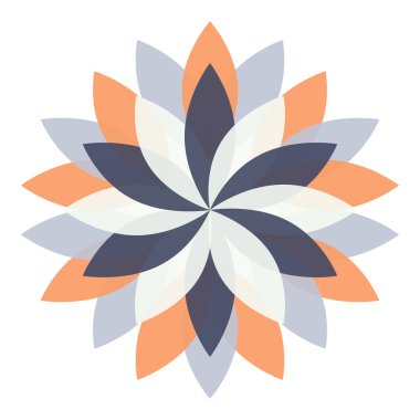 Güzel Lotus çiçek renk Heey vektör