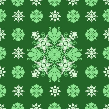 soyut etnik sorunsuz çiçek desenli tasarım arka planı için