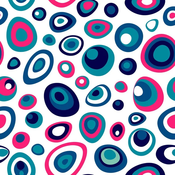 Modern minimalist arka planı tavus kuşu tüyü renkleriyle tekrarlıyor. Tuequoise ve pembe, soyut, pürüzsüz desenler. Kıyafet için Türk gözleri var. Puantiyeli tekstil ve moda dokusu.