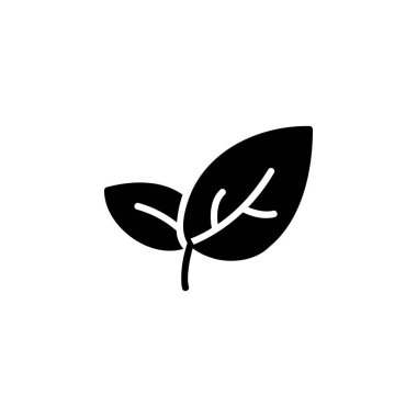 Çim ikonu. Doğa ikonu tasarımı. Logo, sunum, kitap, uygulama, özgeçmiş ve daha fazlası için mükemmel. simge tasarımı katı biçim