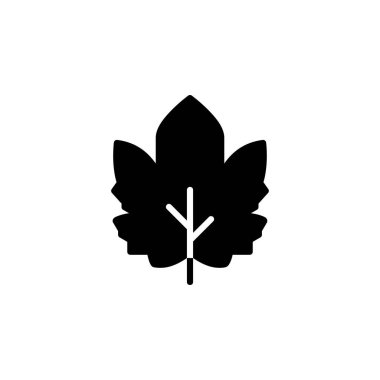 Botanik ikonu. Doğa ikonu tasarımı. Logo, sunum, kitap, uygulama, özgeçmiş ve daha fazlası için mükemmel. simge tasarımı katı biçim