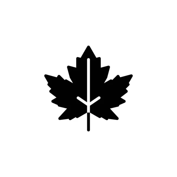 Ikona Wiosennego Liścia Projekt Ikony Przyrody Idealny Logo Prezentacji Książki — Wektor stockowy