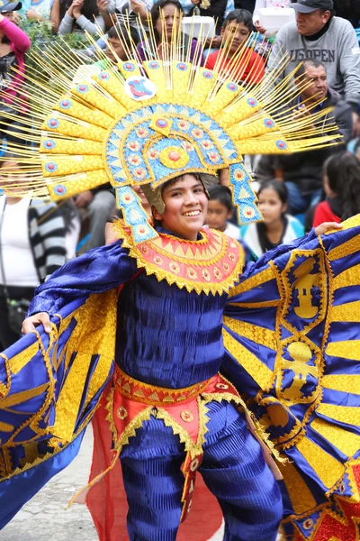 Solguden i Carnival Parade — Stockfoto