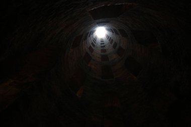 İtalya 'nın Orvieto kentindeki San Patrizio şehri.