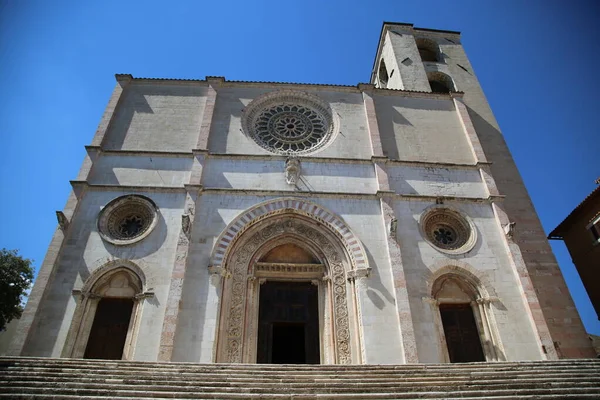 Die Kathedrale von Todi in Italien — Stockfoto