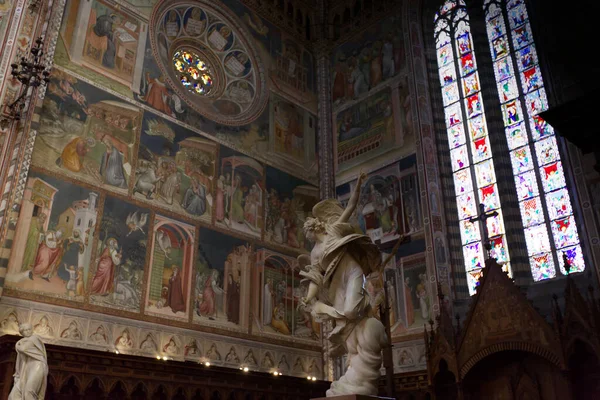 Interior Catedral Orvieto Foto Alta Qualidade — Fotografia de Stock