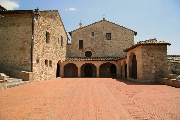 De kerk van San Damiano, Assisi — Stockfoto