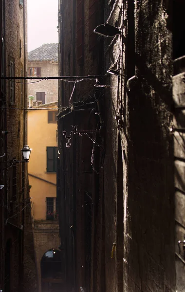Alley of Perugia after the storm, Italy — Foto de Stock