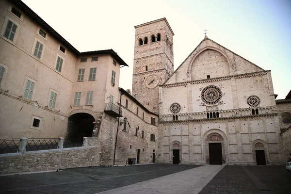 La Cattedrale di San Ruffino ad Assisi — Foto Stock