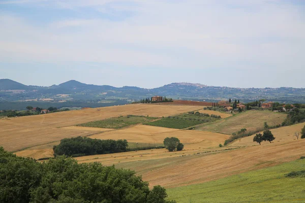 Panoráma az umbiai vidéken, Olaszország — Stock Fotó