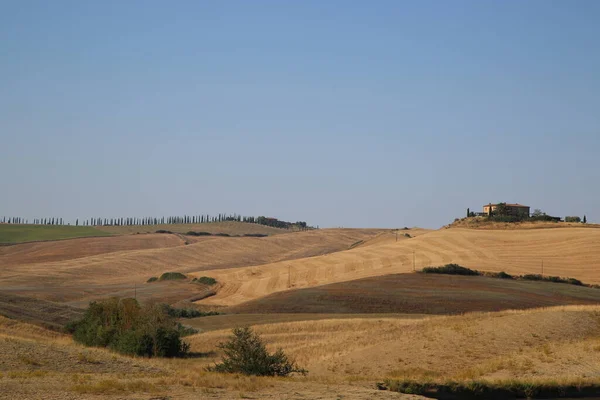 View of the Tuscan Countryside in Summer, Italy — Stock Photo, Image