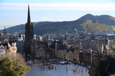 Edinburgh, İskoçya manzarası