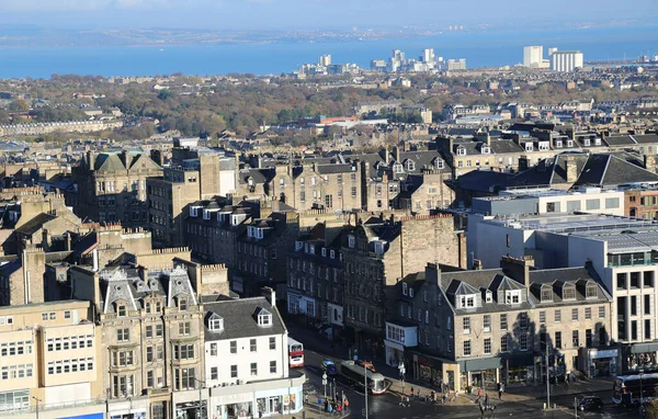 Vue sur la ville d'Edinburgh, Écosse — Photo