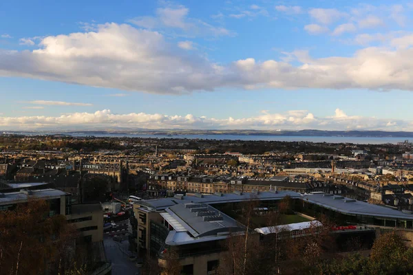 Widok na Edynburg, Szkocja — Zdjęcie stockowe