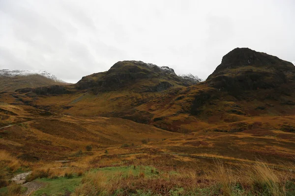 Οι τρεις αδελφές του Glencoe στη Σκωτία — Φωτογραφία Αρχείου